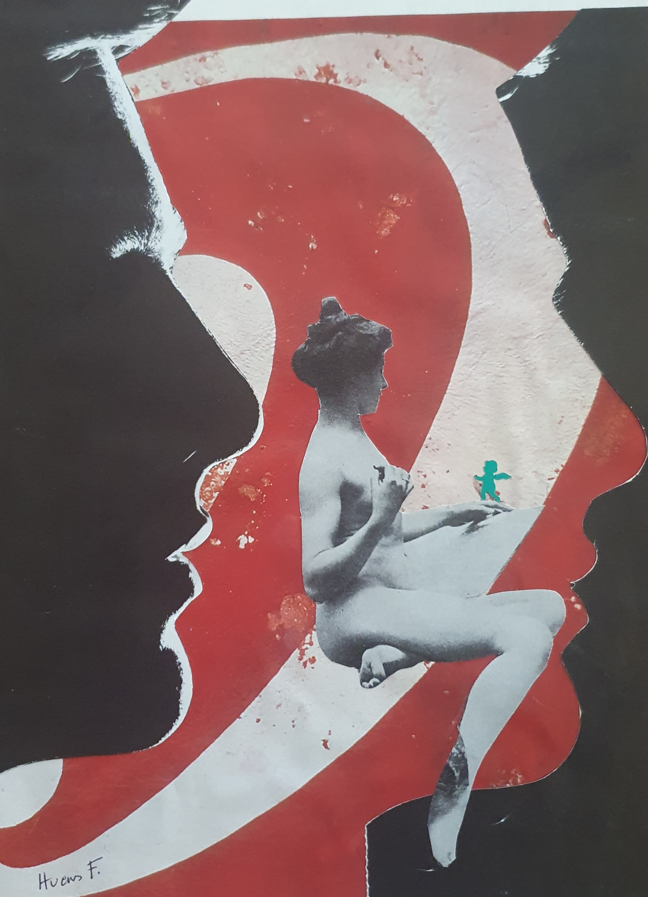 Oeuvre Un ange se pose